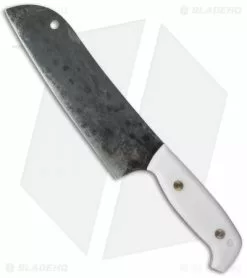 Svord Kiwi Santoku Carbon Steel Chef Knife White (7.25" Two-Tone)