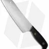 Svord Kiwi Santoku Chef Fixed Blade Knife Black (7.25" Satin)