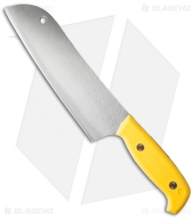 Svord Kiwi Santoku Chef Fixed Blade Knife Yellow (7.25" Satin) 1 Svord Kiwi Santoku Chef Fixed Blade Knife Yellow (7.25" Satin)