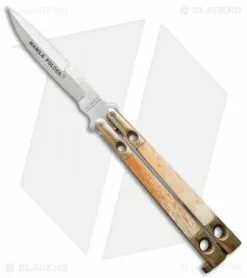 Taylor/Seto Manila Folder Balisong Butterfly (4.125" Satin)