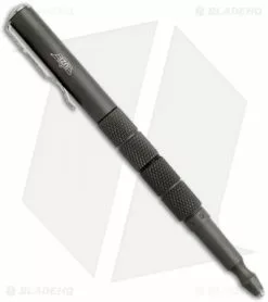 UZI Tactical Defender Pen 5 W/ Glass Breaker Tip (Gray) TACPEN-5